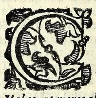 An illustration from Sententiae insignes Graecorum quinquag. comicorum, quorum opera integra non extant, Latino idiomate collectae : accessit vniuscuisq[ue] poetae vita accuratè conscripta, & Platonii fragmentum de comoedarium differentijs : poetarum nomina proximé praefationem sequuntur (1612)
