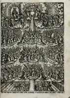 An illustration from Septem principum angelorum : orationes cum antiquis imaginibus (1555)