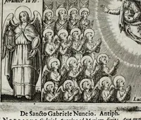 Picture 6 of 10 from Septem principum angelorum : orationes cum antiquis imaginibus (1555), leaf 23