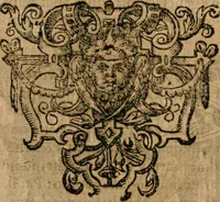 An illustration from Septimana philosophica : qua aenigmata avreola de omni natvrae genere a Salomone Israëlitarum sapientissimo rege, & Arabiae regina Saba, nec non Hyramo, Tyri principe, sibi inuicem in modum colloquii proponuntur & enodantur ... (1620)