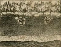 An illustration from Septimana philosophica : qua aenigmata avreola de omni natvrae genere a Salomone Israëlitarum sapientissimo rege, & Arabiae regina Saba, nec non Hyramo, Tyri principe, sibi inuicem in modum colloquii proponuntur & enodantur ... (1620)