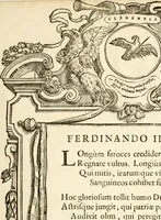 An illustration from Serenissimorum pientissimorumque principum austriacorum symbola et elogia (1647)
