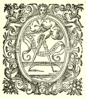 An illustration from Sereniss. principis Alberti Austriae Archiducis VII, Brabantiae Ducis I laudatio funebris (1621)