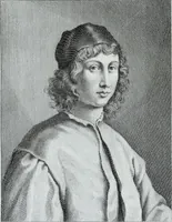 An illustration from Serie degli uomini i più illustri nella pittura, scultura, e architettura : con i loro elogi, e ritratti incisi in rame cominciando dalla sua prima restaurazione fino ai tempi presenti .. (1769)