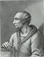 An illustration from Serie degli uomini i più illustri nella pittura, scultura, e architettura : con i loro elogi, e ritratti incisi in rame cominciando dalla sua prima restaurazione fino ai tempi presenti .. (1769)