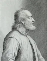 An illustration from Serie degli uomini i più illustri nella pittura, scultura, e architettura : con i loro elogi, e ritratti incisi in rame cominciando dalla sua prima restaurazione fino ai tempi presenti .. (1769)