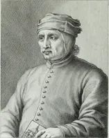 An illustration from Serie degli uomini i più illustri nella pittura, scultura, e architettura : con i loro elogi, e ritratti incisi in rame cominciando dalla sua prima restaurazione fino ai tempi presenti .. (1769)