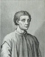 An illustration from Serie degli uomini i più illustri nella pittura, scultura, e architettura : con i loro elogi, e ritratti incisi in rame cominciando dalla sua prima restaurazione fino ai tempi presenti .. (1769)