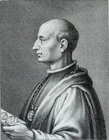 An illustration from Serie degli uomini i più illustri nella pittura, scultura, e architettura : con i loro elogi, e ritratti incisi in rame cominciando dalla sua prima restaurazione fino ai tempi presenti .. (1769)