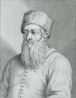 An illustration from Serie degli uomini i più illustri nella pittura, scultura, e architettura : con i loro elogi, e ritratti incisi in rame cominciando dalla sua prima restaurazione fino ai tempi presenti .. (1769)