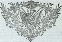 An illustration from Serie degli uomini i più illustri nella pittura, scultura, e architettura : con i loro elogi, e ritratti incisi in rame cominciando dalla sua prima restaurazione fino ai tempi presenti .. (1769)