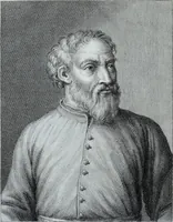 An illustration from Serie degli uomini i più illustri nella pittura, scultura, e architettura : con i loro elogi, e ritratti incisi in rame cominciando dalla sua prima restaurazione fino ai tempi presenti .. (1769)