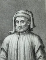 An illustration from Serie degli uomini i più illustri nella pittura, scultura, e architettura : con i loro elogi, e ritratti incisi in rame cominciando dalla sua prima restaurazione fino ai tempi presenti .. (1769)