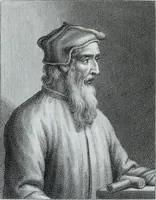 An illustration from Serie degli uomini i più illustri nella pittura, scultura, e architettura : con i loro elogi, e ritratti incisi in rame cominciando dalla sua prima restaurazione fino ai tempi presenti .. (1769)