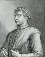 An illustration from Serie degli uomini i più illustri nella pittura, scultura, e architettura : con i loro elogi, e ritratti incisi in rame cominciando dalla sua prima restaurazione fino ai tempi presenti .. (1769)