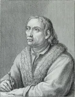 An illustration from Serie degli uomini i più illustri nella pittura, scultura, e architettura : con i loro elogi, e ritratti incisi in rame cominciando dalla sua prima restaurazione fino ai tempi presenti .. (1769)