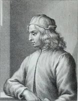 An illustration from Serie degli uomini i più illustri nella pittura, scultura, e architettura : con i loro elogi, e ritratti incisi in rame cominciando dalla sua prima restaurazione fino ai tempi presenti .. (1769)