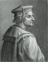 An illustration from Serie degli uomini i più illustri nella pittura, scultura, e architettura : con i loro elogi, e ritratti incisi in rame cominciando dalla sua prima restaurazione fino ai tempi presenti .. (1769)