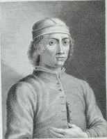 An illustration from Serie degli uomini i più illustri nella pittura, scultura, e architettura : con i loro elogi, e ritratti incisi in rame cominciando dalla sua prima restaurazione fino ai tempi presenti .. (1769)