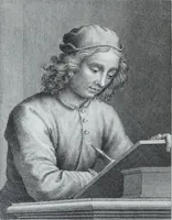 An illustration from Serie degli uomini i più illustri nella pittura, scultura, e architettura : con i loro elogi, e ritratti incisi in rame cominciando dalla sua prima restaurazione fino ai tempi presenti .. (1769)