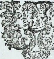 An illustration from Serie degli uomini i più illustri nella pittura, scultura, e architettura : con i loro elogi, e ritratti incisi in rame cominciando dalla sua prima restaurazione fino ai tempi presenti .. (1769)