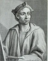 An illustration from Serie degli uomini i più illustri nella pittura, scultura, e architettura : con i loro elogi, e ritratti incisi in rame cominciando dalla sua prima restaurazione fino ai tempi presenti .. (1769)