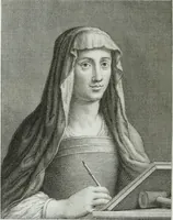 An illustration from Serie degli uomini i più illustri nella pittura, scultura, e architettura : con i loro elogi, e ritratti incisi in rame cominciando dalla sua prima restaurazione fino ai tempi presenti .. (1769)