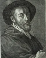 An illustration from Serie degli uomini i più illustri nella pittura, scultura, e architettura : con i loro elogi, e ritratti incisi in rame cominciando dalla sua prima restaurazione fino ai tempi presenti .. (1769)