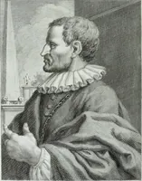An illustration from Serie degli uomini i più illustri nella pittura, scultura, e architettura : con i loro elogi, e ritratti incisi in rame cominciando dalla sua prima restaurazione fino ai tempi presenti .. (1769)