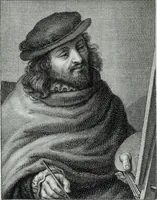 An illustration from Serie degli uomini i più illustri nella pittura, scultura, e architettura : con i loro elogi, e ritratti incisi in rame cominciando dalla sua prima restaurazione fino ai tempi presenti .. (1769)