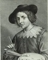 An illustration from Serie degli uomini i più illustri nella pittura, scultura, e architettura : con i loro elogi, e ritratti incisi in rame cominciando dalla sua prima restaurazione fino ai tempi presenti .. (1769)