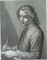 An illustration from Serie degli uomini i più illustri nella pittura, scultura, e architettura : con i loro elogi, e ritratti incisi in rame cominciando dalla sua prima restaurazione fino ai tempi presenti .. (1769)