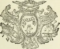 An illustration from Serie degli uomini i più illustri nella pittura, scultura, e architettura : con i loro elogi, e ritratti incisi in rame cominciando dalla sua prima restaurazione fino ai tempi presenti .. (1769)
