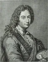 An illustration from Serie degli uomini i più illustri nella pittura, scultura, e architettura : con i loro elogi, e ritratti incisi in rame cominciando dalla sua prima restaurazione fino ai tempi presenti .. (1769)