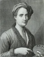 An illustration from Serie degli uomini i più illustri nella pittura, scultura, e architettura : con i loro elogi, e ritratti incisi in rame cominciando dalla sua prima restaurazione fino ai tempi presenti .. (1769)
