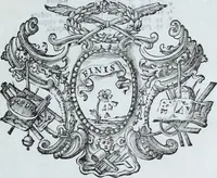 An illustration from Serie degli uomini i più illustri nella pittura, scultura, e architettura : con i loro elogi, e ritratti incisi in rame cominciando dalla sua prima restaurazione fino ai tempi presenti .. (1769)