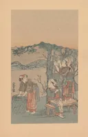 An illustration from Series Of Color Prints (1925)
