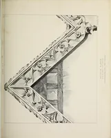 An illustration from A series of ornamental timber gables : from existing examples in England and France, of the sixteenth century (1831)