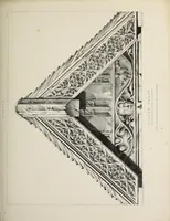 An illustration from A series of ornamental timber gables : from existing examples in England and France, of the sixteenth century (1831)