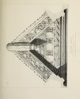 An illustration from A series of ornamental timber gables : from existing examples in England and France, of the sixteenth century (1831)