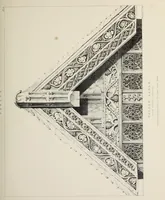 An illustration from A series of ornamental timber gables : from existing examples in England and France, of the sixteenth century (1831)