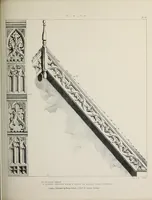 An illustration from A series of ornamental timber gables : from existing examples in England and France, of the sixteenth century (1831)