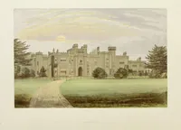An illustration from A series of picturesque views of seats of the noblemen and gentlemen of Great Britain and Ireland. With descriptive and historical letterpress (1880)