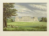 An illustration from A series of picturesque views of seats of the noblemen and gentlemen of Great Britain and Ireland. With descriptive and historical letterpress (1880)