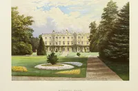 An illustration from A series of picturesque views of seats of the noblemen and gentlemen of Great Britain and Ireland. With descriptive and historical letterpress (1880)