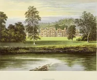 An illustration from A series of picturesque views of seats of the noblemen and gentlemen of Great Britain and Ireland. With descriptive and historical letterpress (1880)