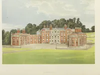 An illustration from A series of picturesque views of seats of the noblemen and gentlemen of Great Britain and Ireland. With descriptive and historical letterpress (1880)