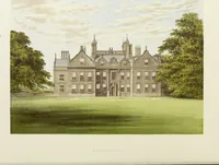 An illustration from A series of picturesque views of seats of the noblemen and gentlemen of Great Britain and Ireland. With descriptive and historical letterpress (1880)