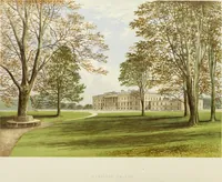 An illustration from A series of picturesque views of seats of the noblemen and gentlemen of Great Britain and Ireland. With descriptive and historical letterpress (1880)