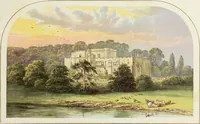 An illustration from A series of picturesque views of seats of the noblemen and gentlemen of Great Britain and Ireland. With descriptive and historical letterpress (1880)